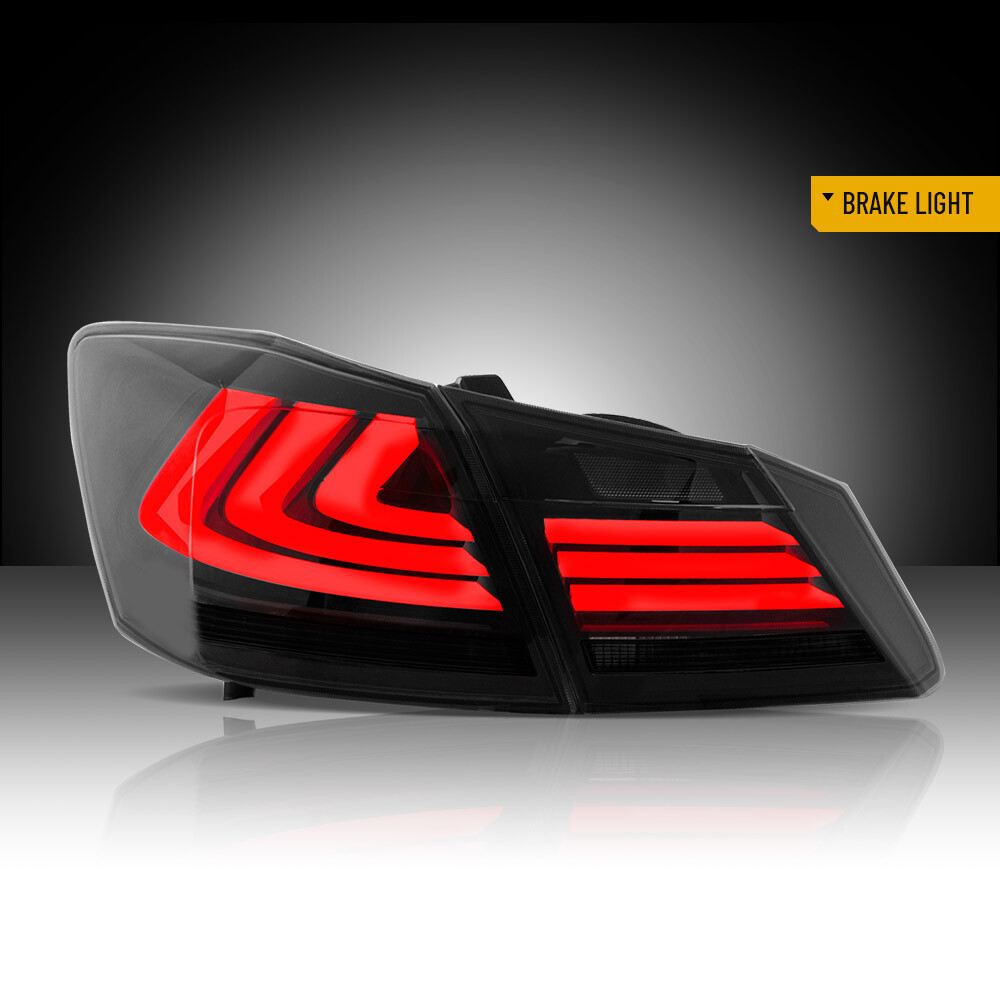 LED Tail light Fit 2013-2017 Honda Accord w/Sequential Turn sig SMOKED Assembly