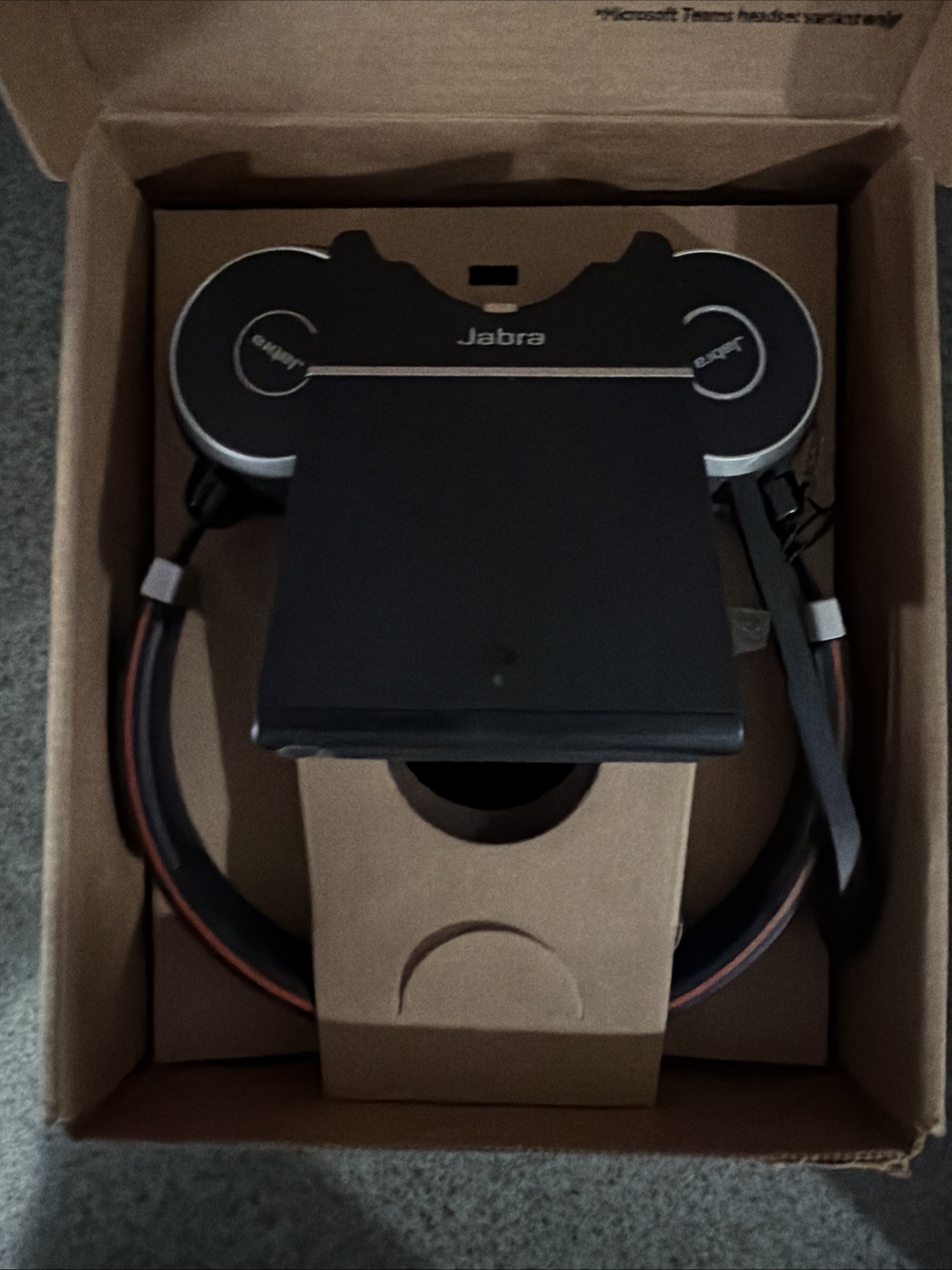 Jabra Evolve 65 SE Link380a MS Stereo Sound Wireless Headset New Open Box