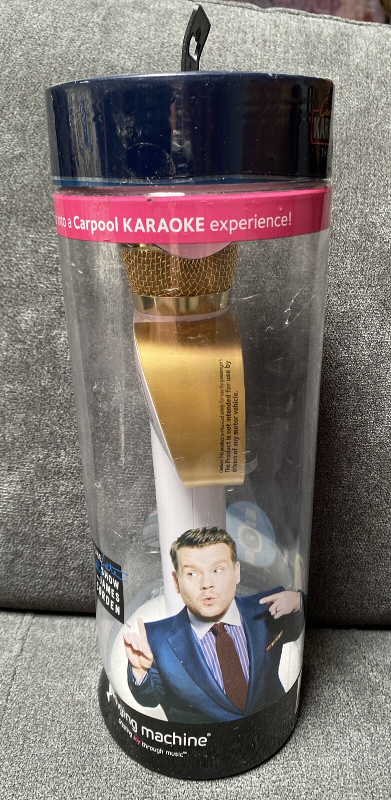 Singing Machine CPK545 Carpool Microphone - White