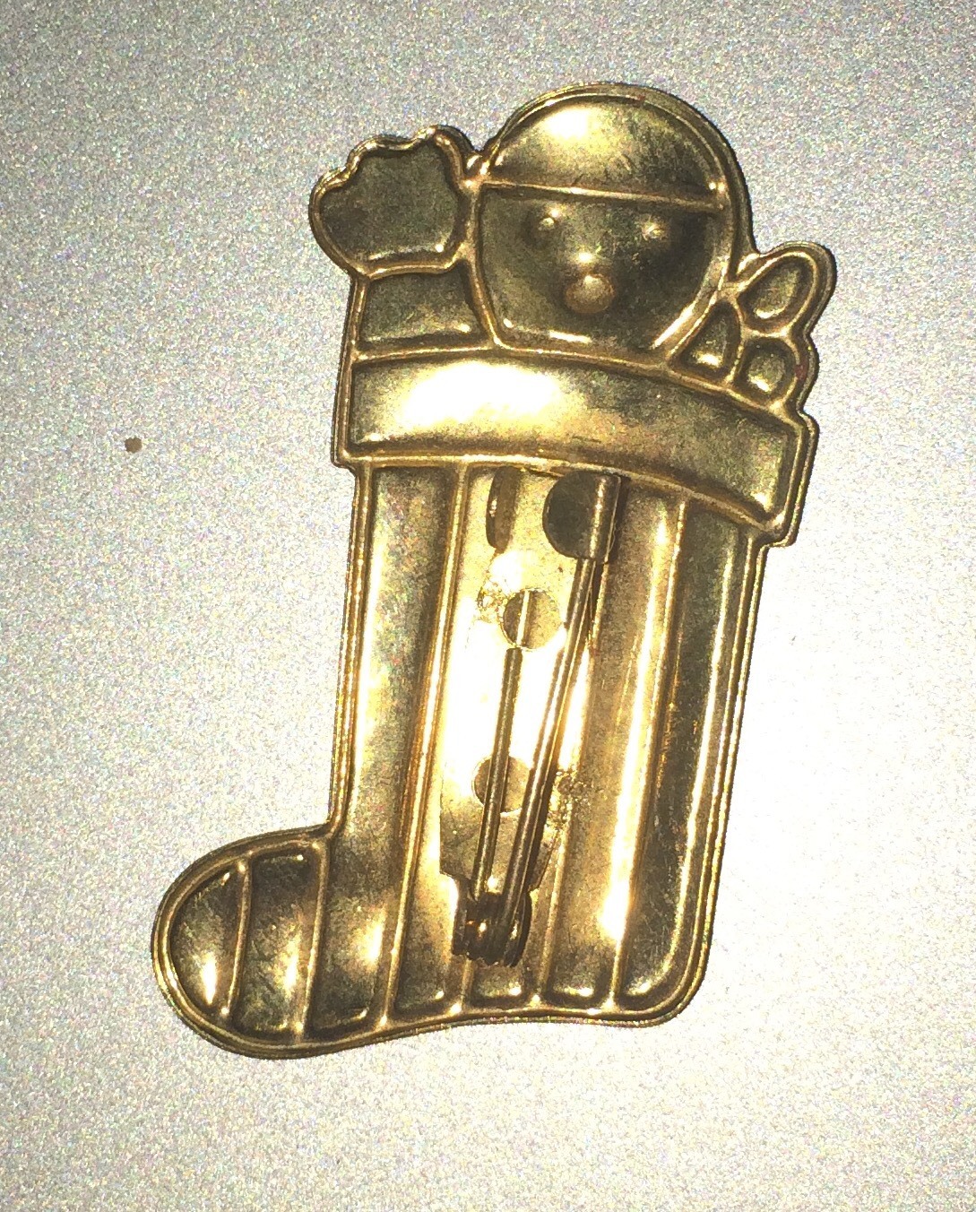 Christmas Santa Stocking Boot Lapel Pin ~ Holidays [E]