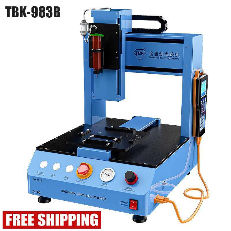 TBK-983B Glue Dispenser Multi-function Automatic Dispensing Machine UV Glue ot25