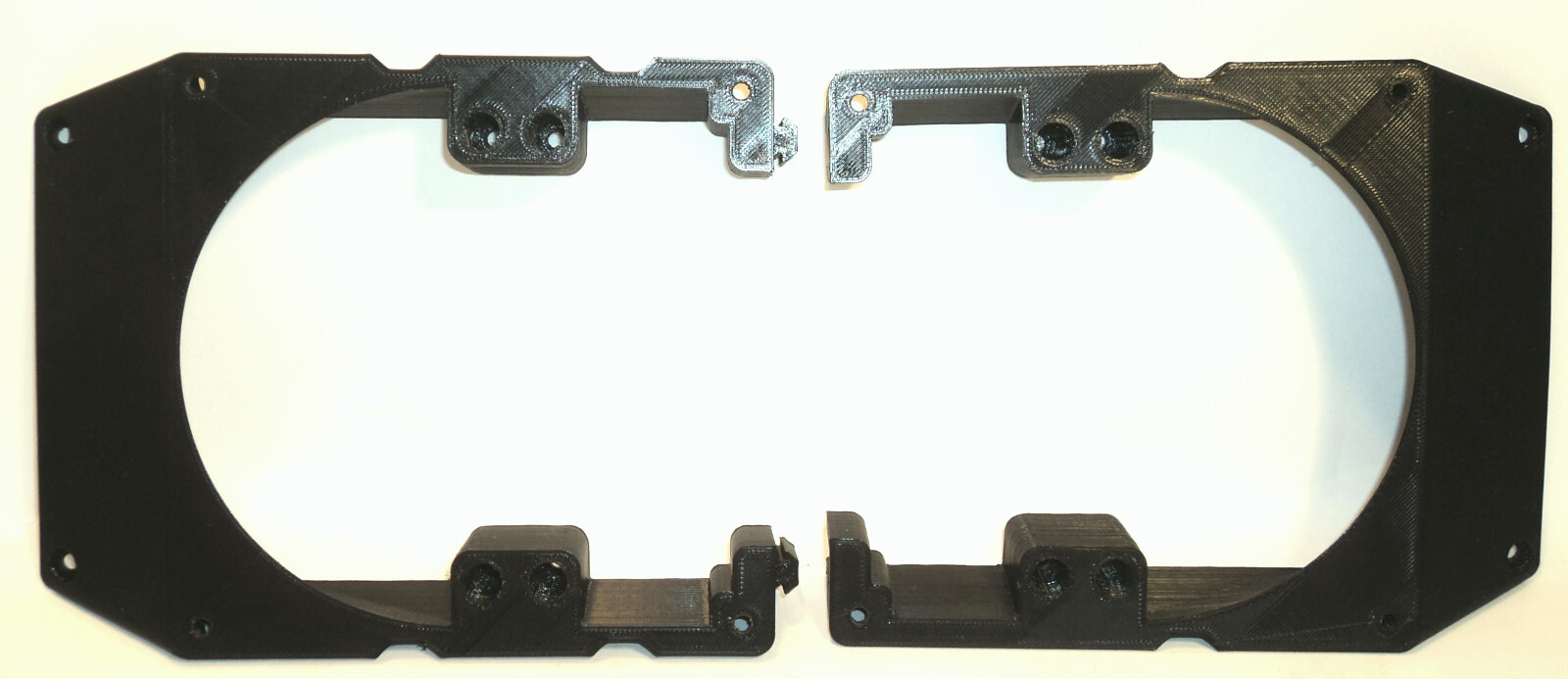 280mm Radiator +3x 120mm Fans to 3x 120mm Fan Slots Mounting Bracket Adapter Mod
