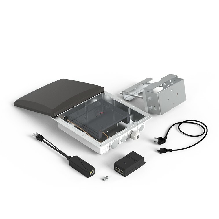 Bobcat 300 Hotspot Miner Outdoor Enclosure - Helium Mining, Waterproof, In Hand