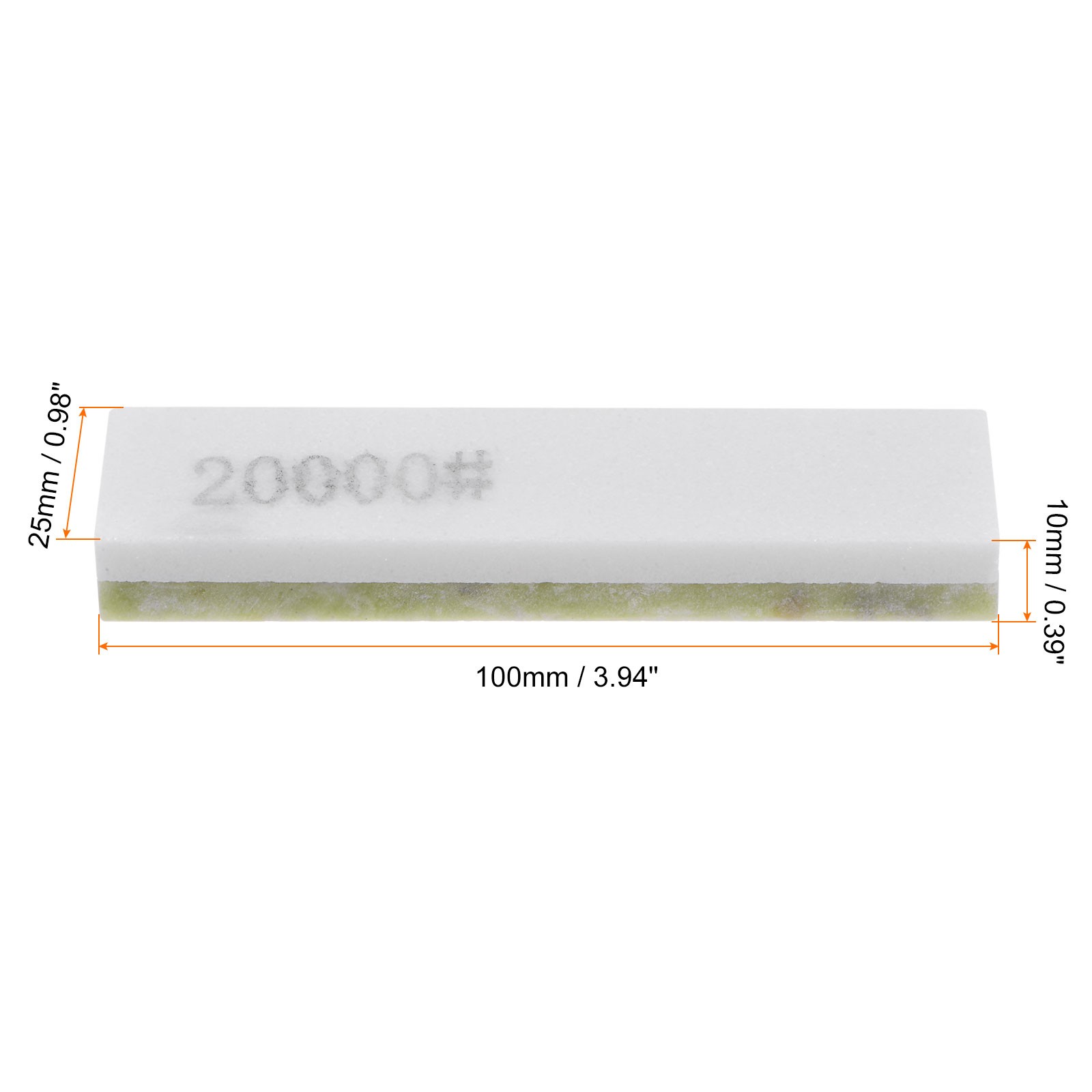2pcs Knife Sharpening Stone Set Rectangle 10000/20000 Grit