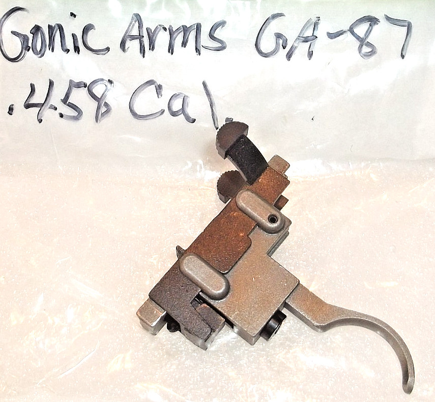 NOS - Gonic Arms Model GA-87 .458 cal. Trigger Assembly - UNUSED - FREE FAST SH