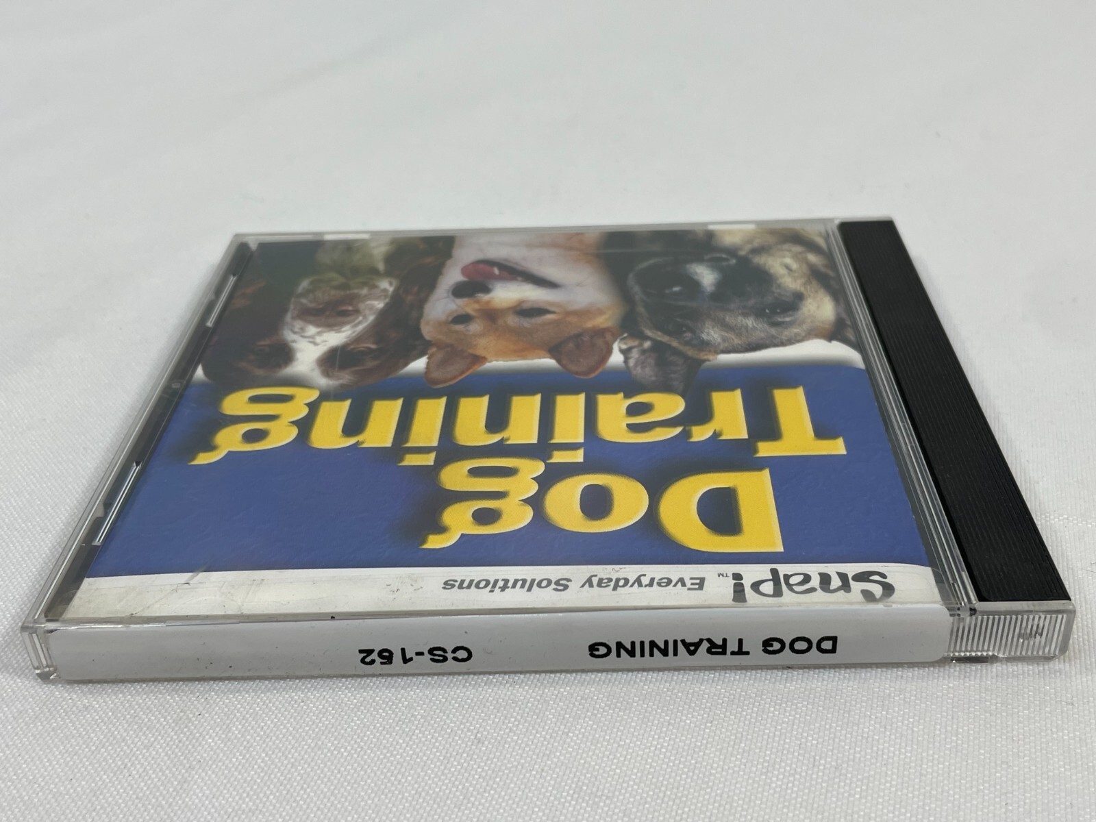Vintage 2001 Snap! Everyday Solutions DOG TRAINING IBM/PC Software CD-ROM SEALED