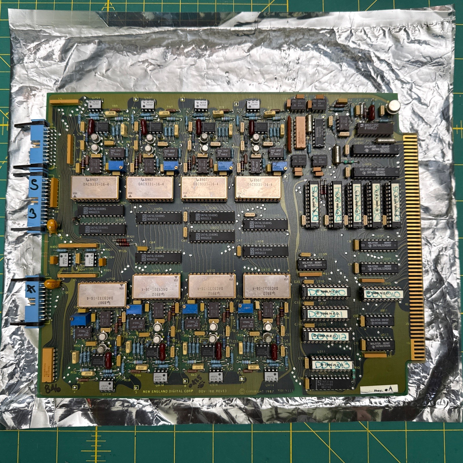 New England Digital Synclavier DDV Polyphonic Sampling Card