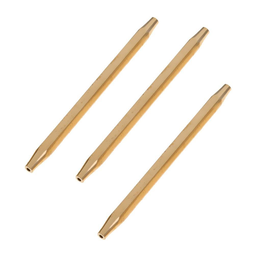 3pcs Half Hitch Brass Fly Tying Materials DIY Fly Fishing