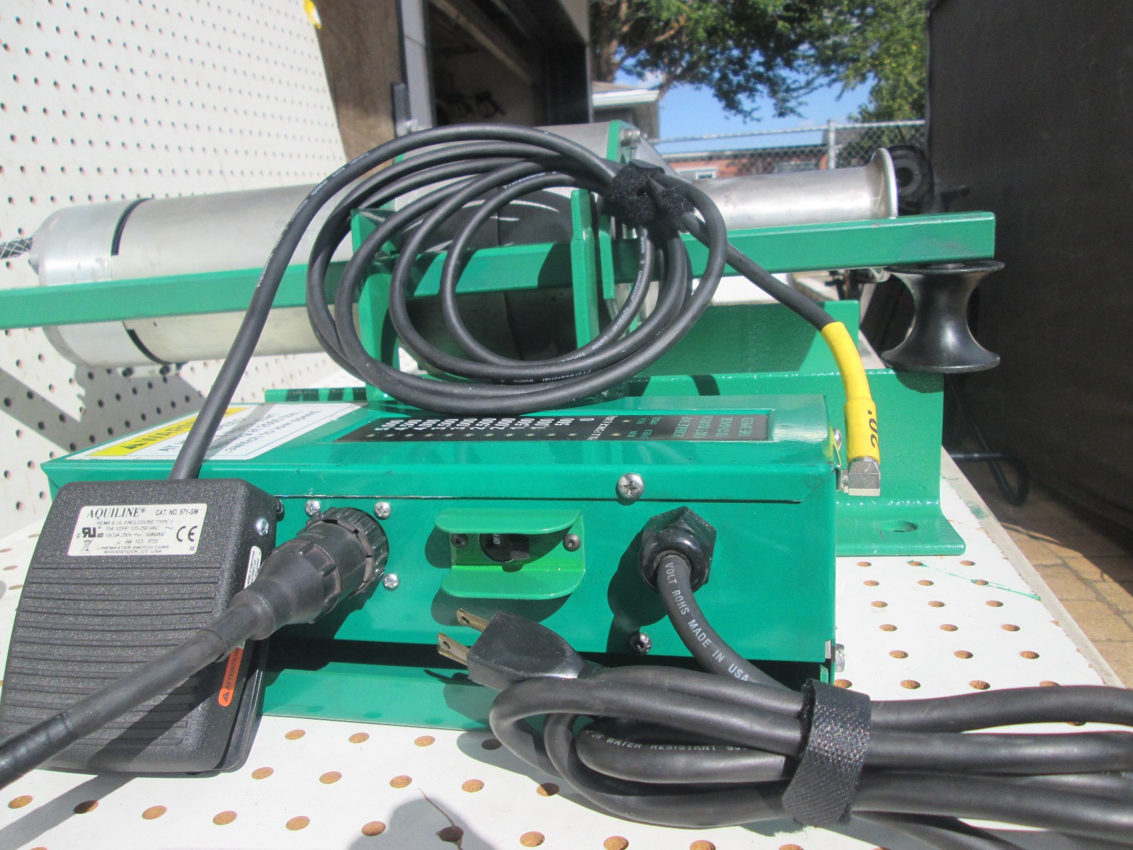 GREENLEE UT4 2 speed control box foot pedal Puller Floor Mount 4k Ready to Pull