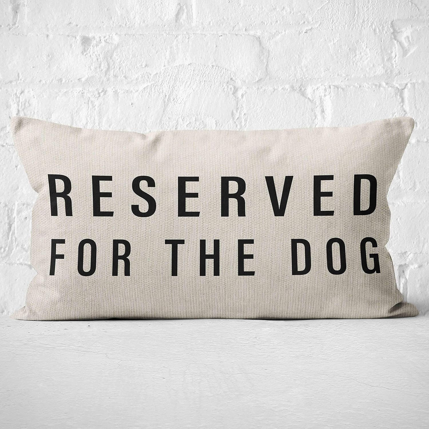 Reserved for The Dog Pillow,12 x 20 Pillow Cover,Dog Pillows,Dog Decor,Pillow fo