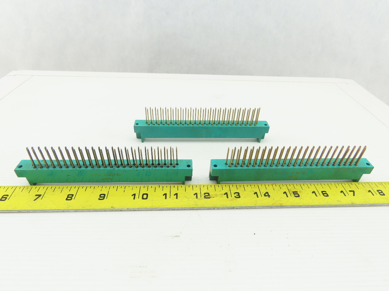 A-MP 67154-4 7418 47 Pin Dual Staggered Connector Lot Of 3