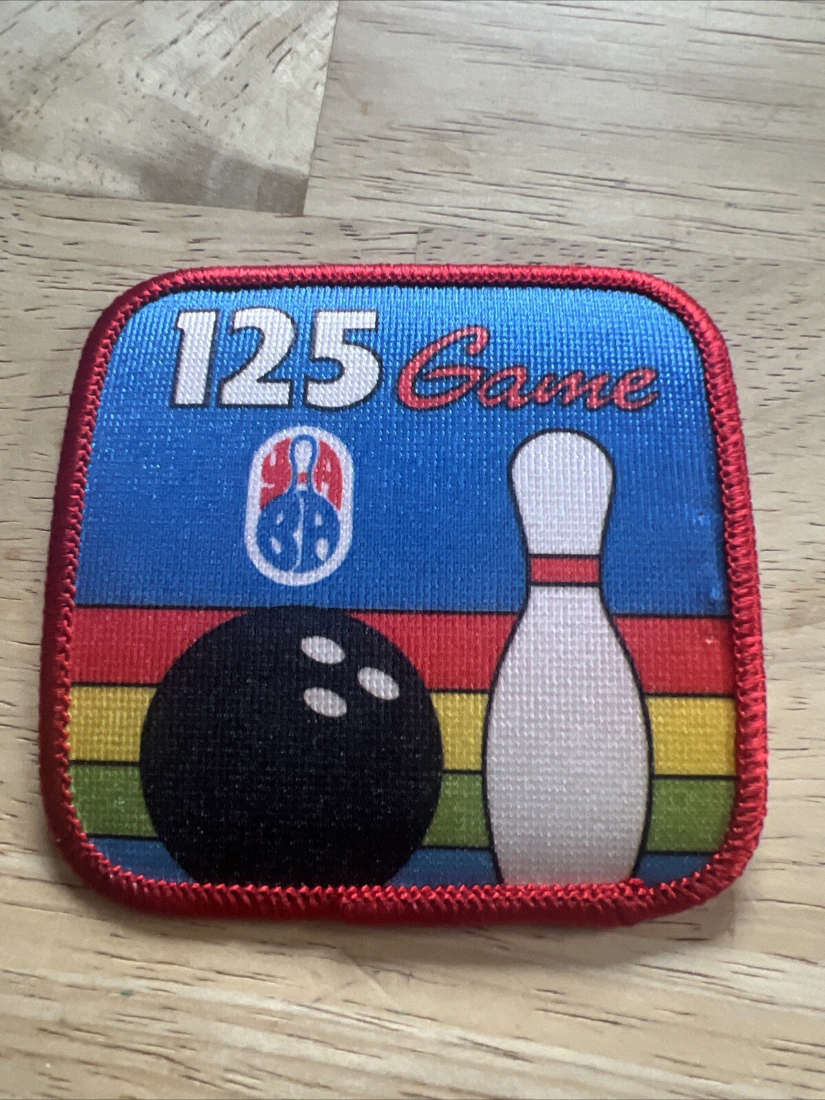 Vintage YABA 125 Game Youth Bowling Patch. New