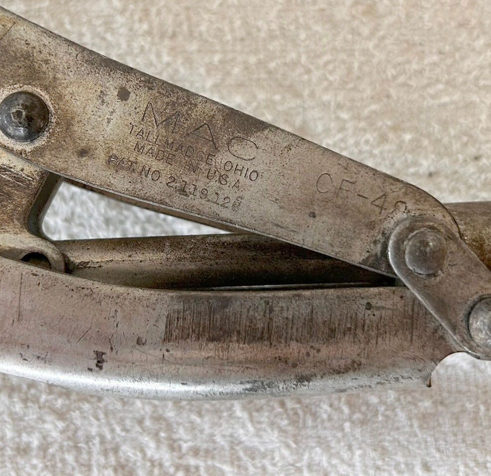 Vintage MAC Tools USA CF-48 DISC BRAKE Compression Tool