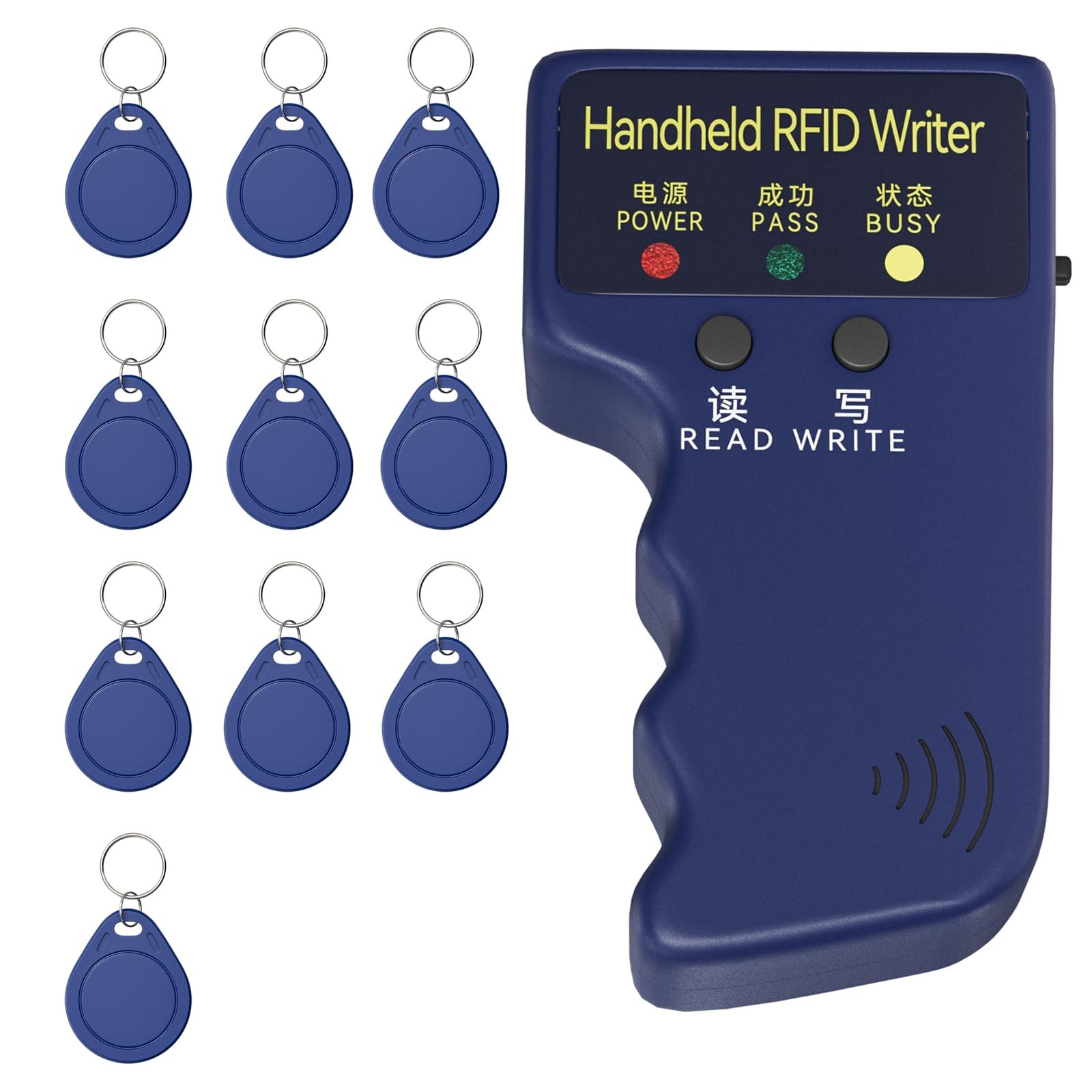 Handheld Copier RFID Reader Rewriter Smart ID Card Duplicator 125KHz Intellig...