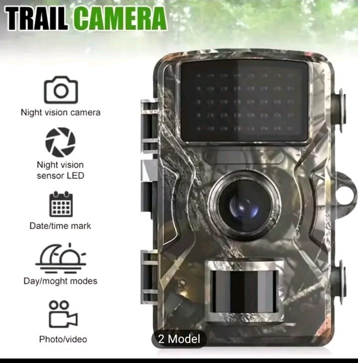 Upgrade Wildlife Trail Camera 1080P Night Vision Outdoor Motion Hunting Cam+32GB