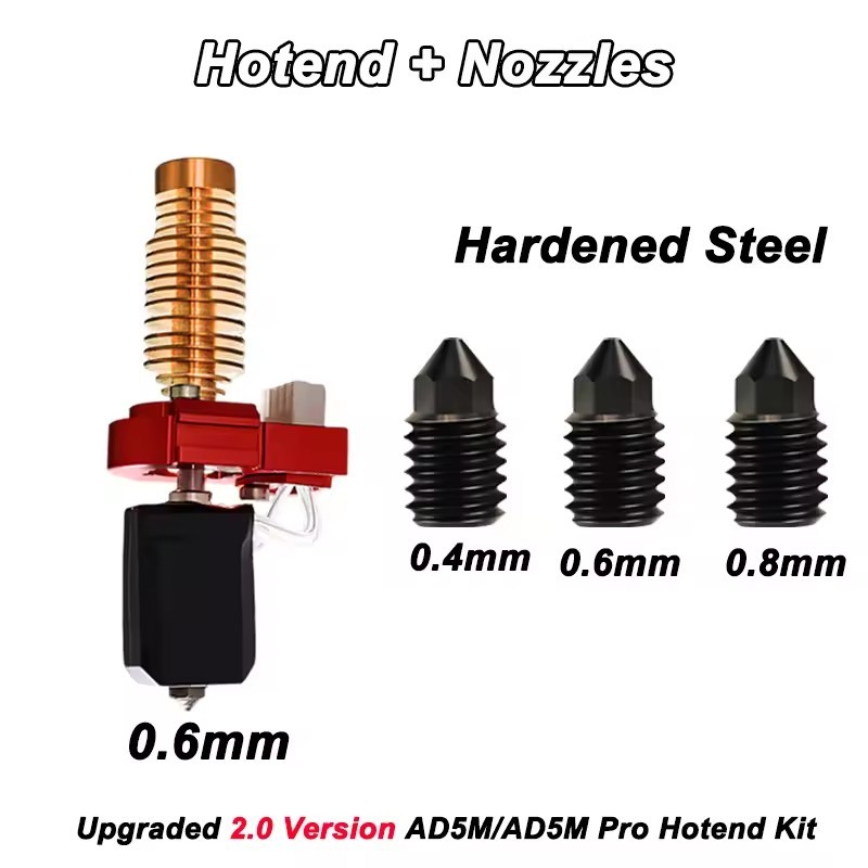 3D Printer For Flashforge Adventurer 5M 5M Pro Hotend Kit Assembly Nozzle EK