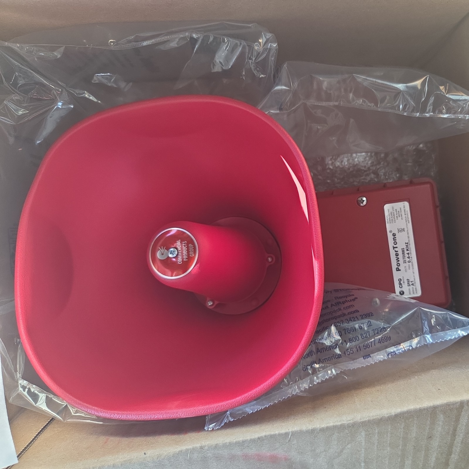 Potter SPHH-DVSMR Series Powertone High Output Speaker (SEALED)