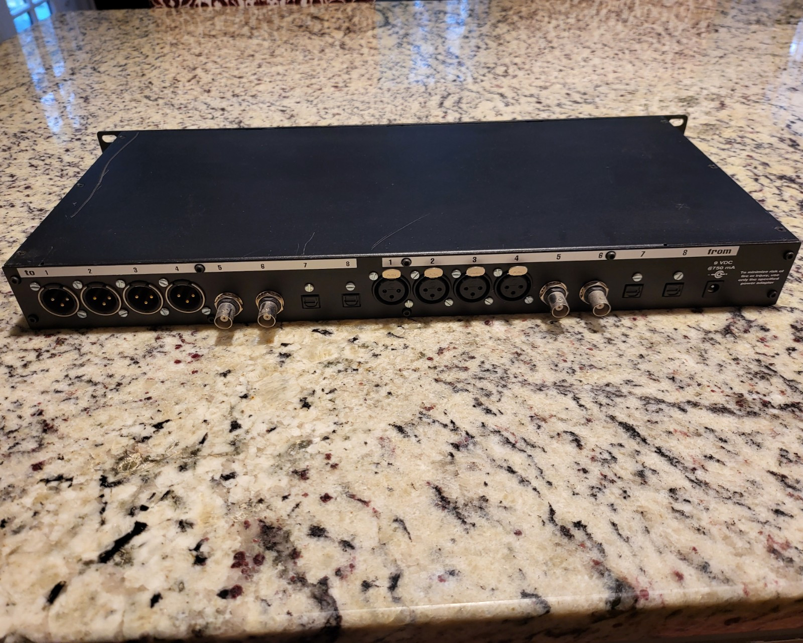 RARE!!! Z-Systems Optipatch - 8x8 ADAT Lightpipe and S/ PDIF optical Patchbay