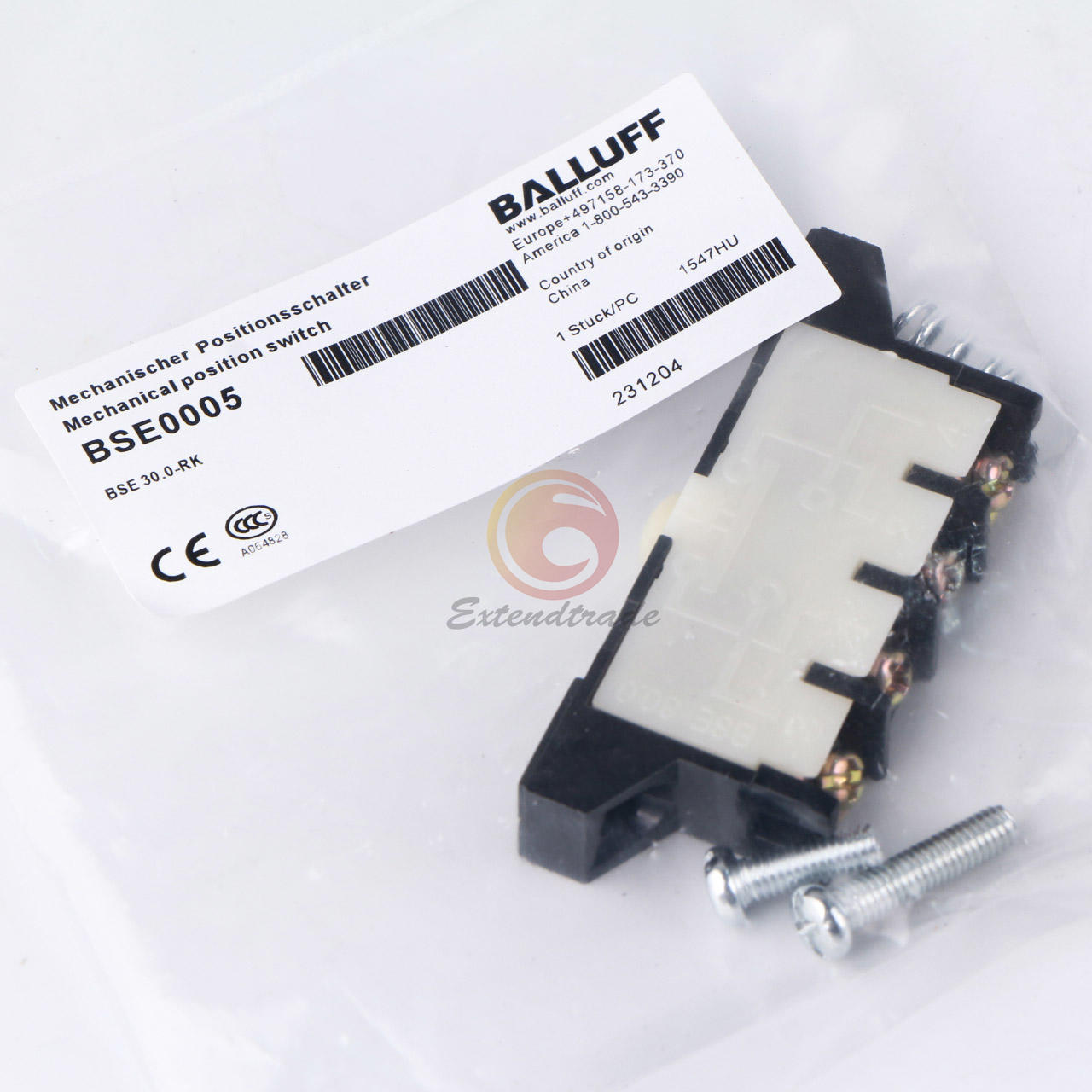 ONE for BALLUFF BSE 30.0 RK MECHANICAL SWITCH ELEMENT BSE0005 New