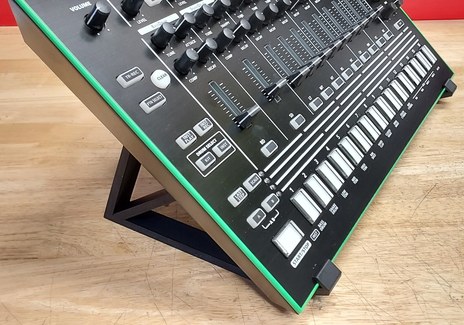 Mounting Stand 40 Degree Angle For Roland TR-8 Rhythm Performer Drum Machine