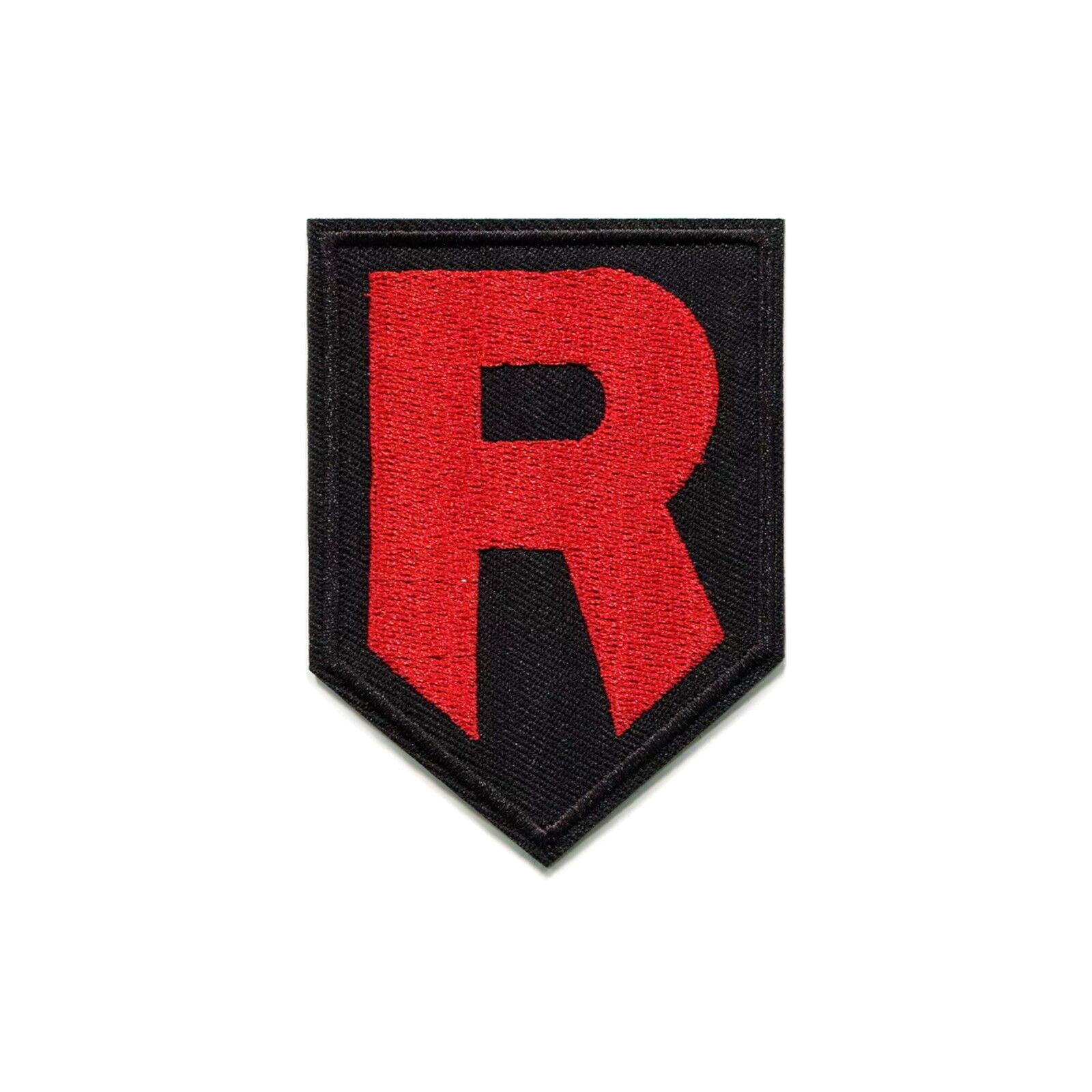 Team Rocket Logo Pokemon Theme Embroidered Iron On Patch Anime Cosplay