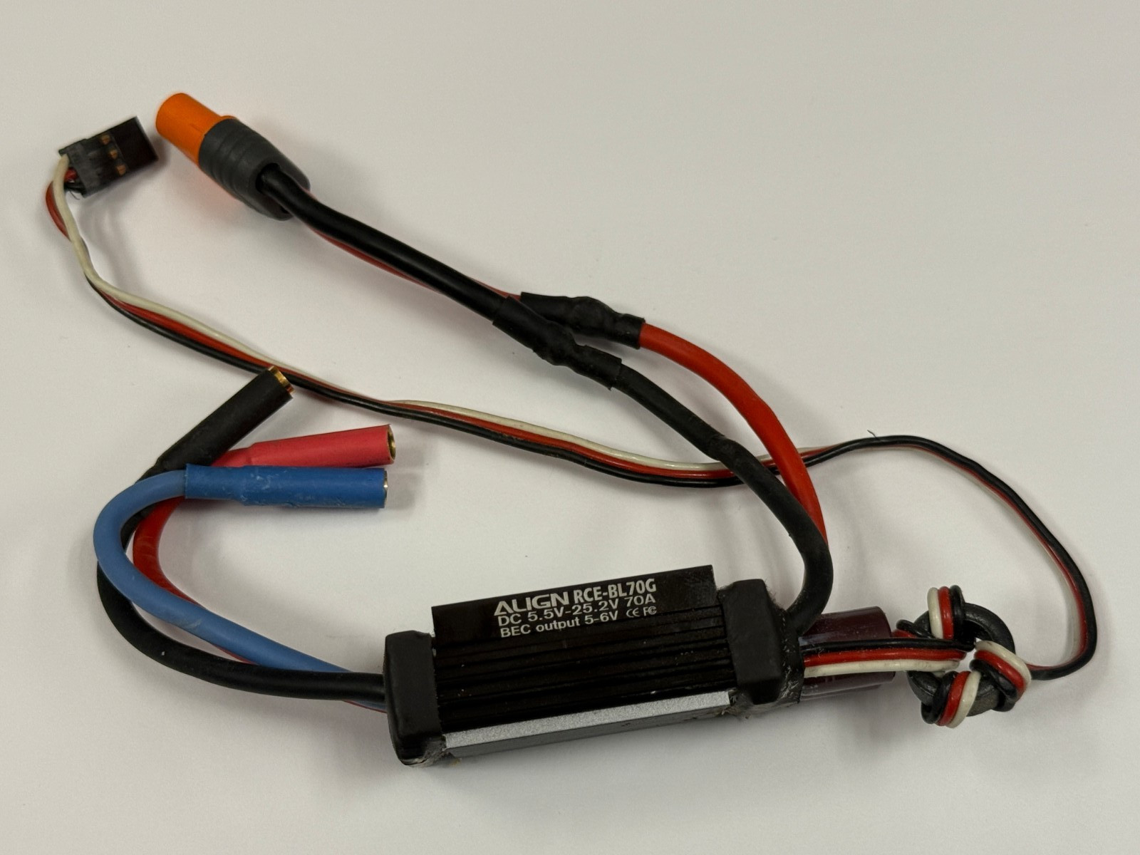 Align Trex T-Rex RCE-BL70G 70A 70 Amp Brushless RC Helicopter ESC Speed Control