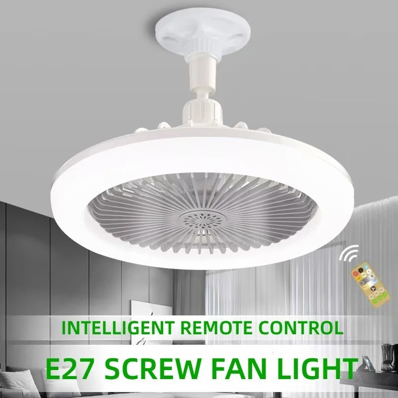 Dimmable Ceiling Fan with Lights and Remote Socket Fan light with Dimmable Led