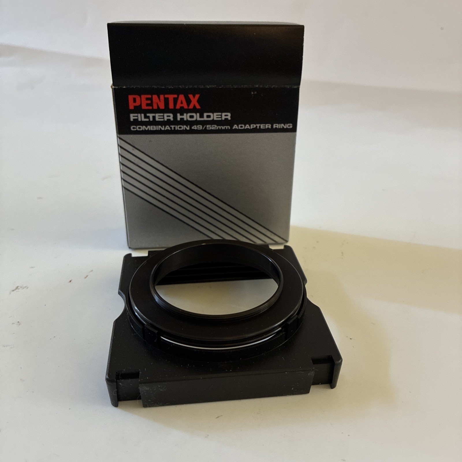 Pentax Filter Holder 49/52 mm Adapter Ring New In Box 88120