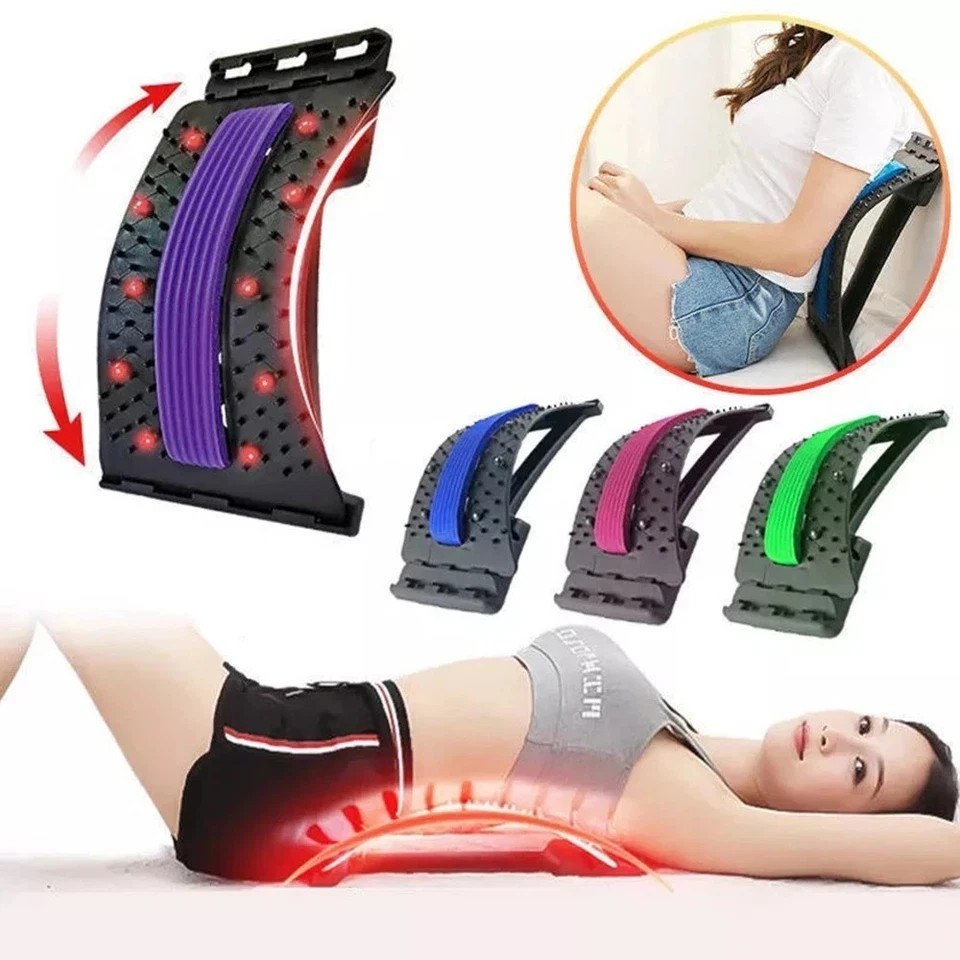 Back Massage Muscle Relax Stretcher Posture Therapy Corrector Back Stretch Spine