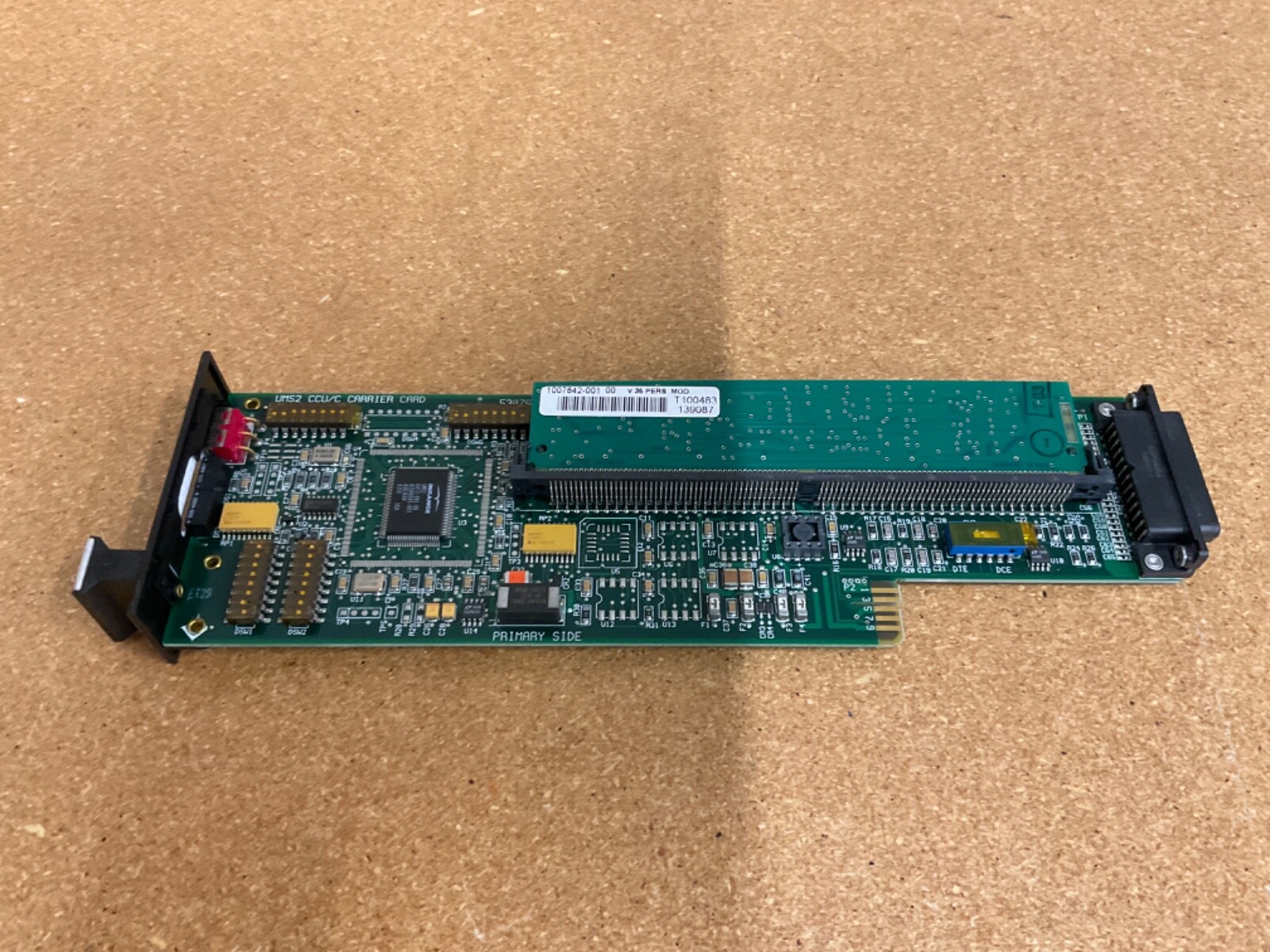 General Signal Networks UMS2 V.35 Carrier Card 5307648-101-03 1007709-001 03