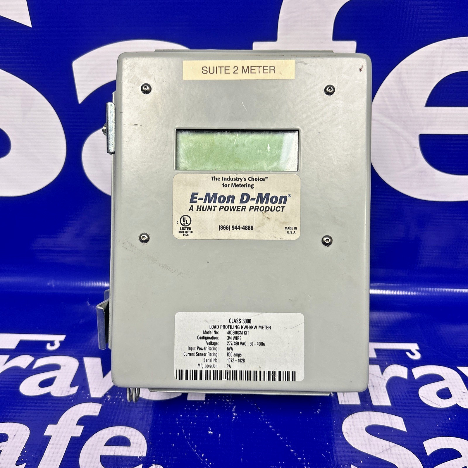 Class 3000 Load Profiling KWH/KW Meter 480800CM KIT 🟦