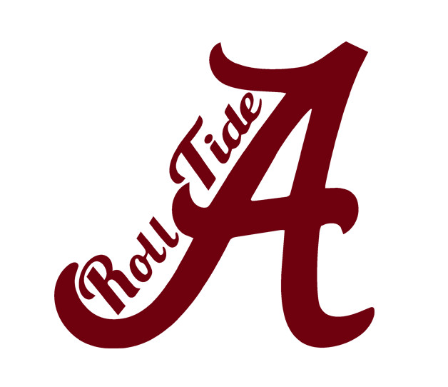 Alabama Roll Tide Crimson Tide SEC NCAA Vinyl Decal