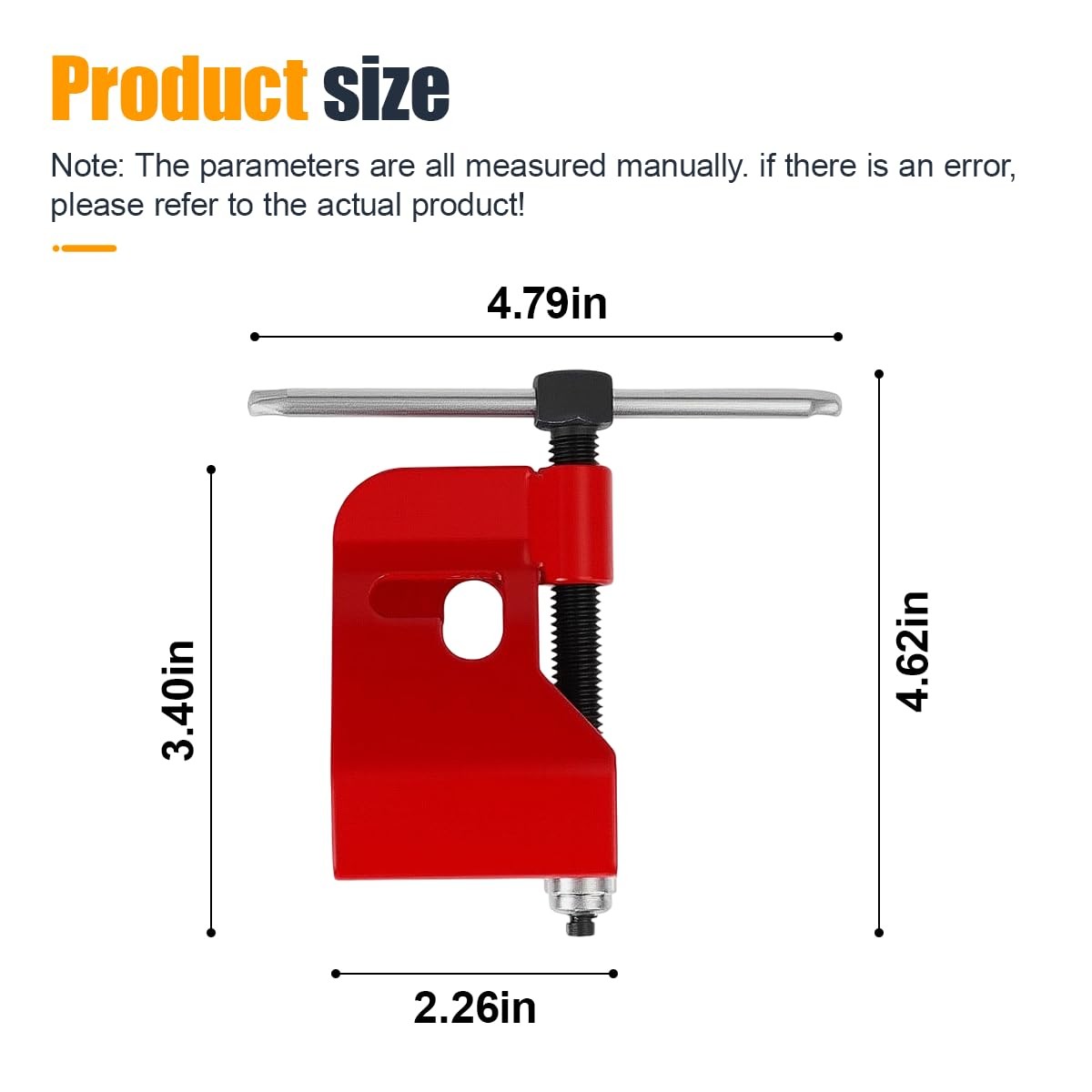 Tuxihapp Compression Sleeve Puller Tool for 1/2" Ferrule & Nut of Red, Red