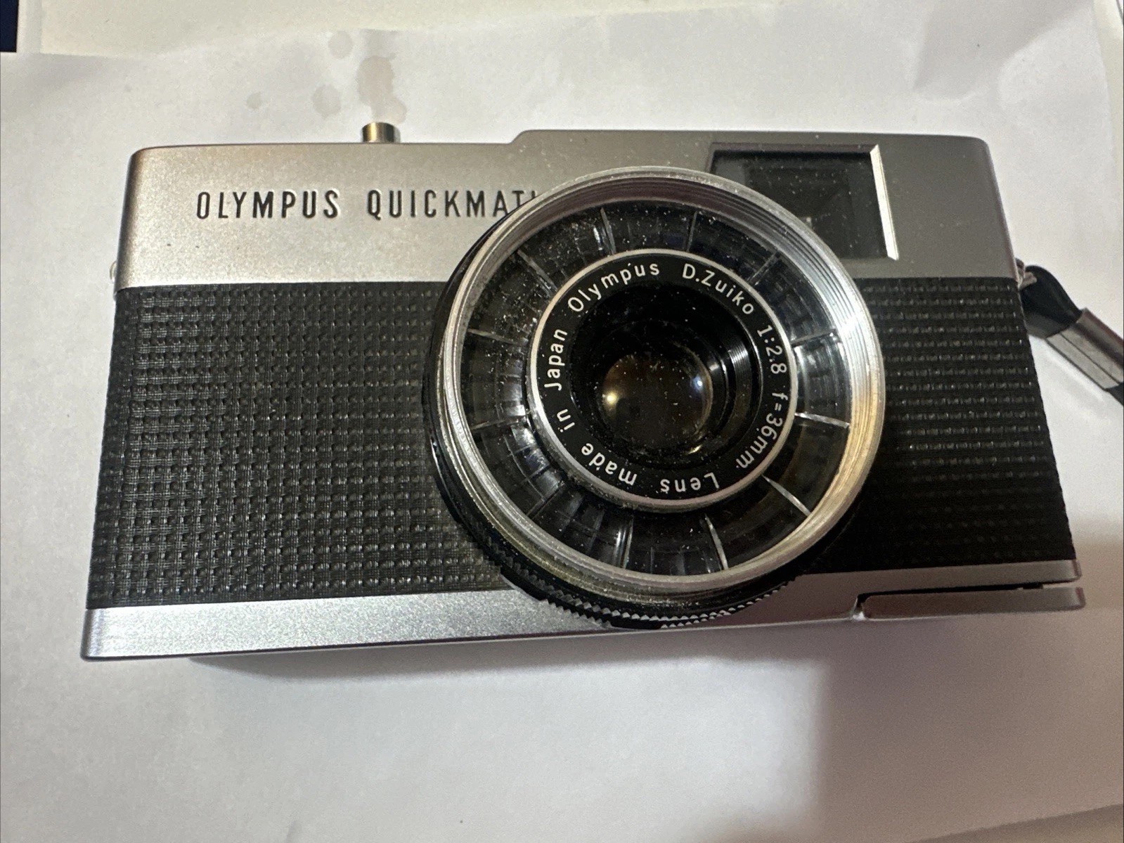 Vintage Olympus Quickmatic EES Camera - Untested - Made in Japan