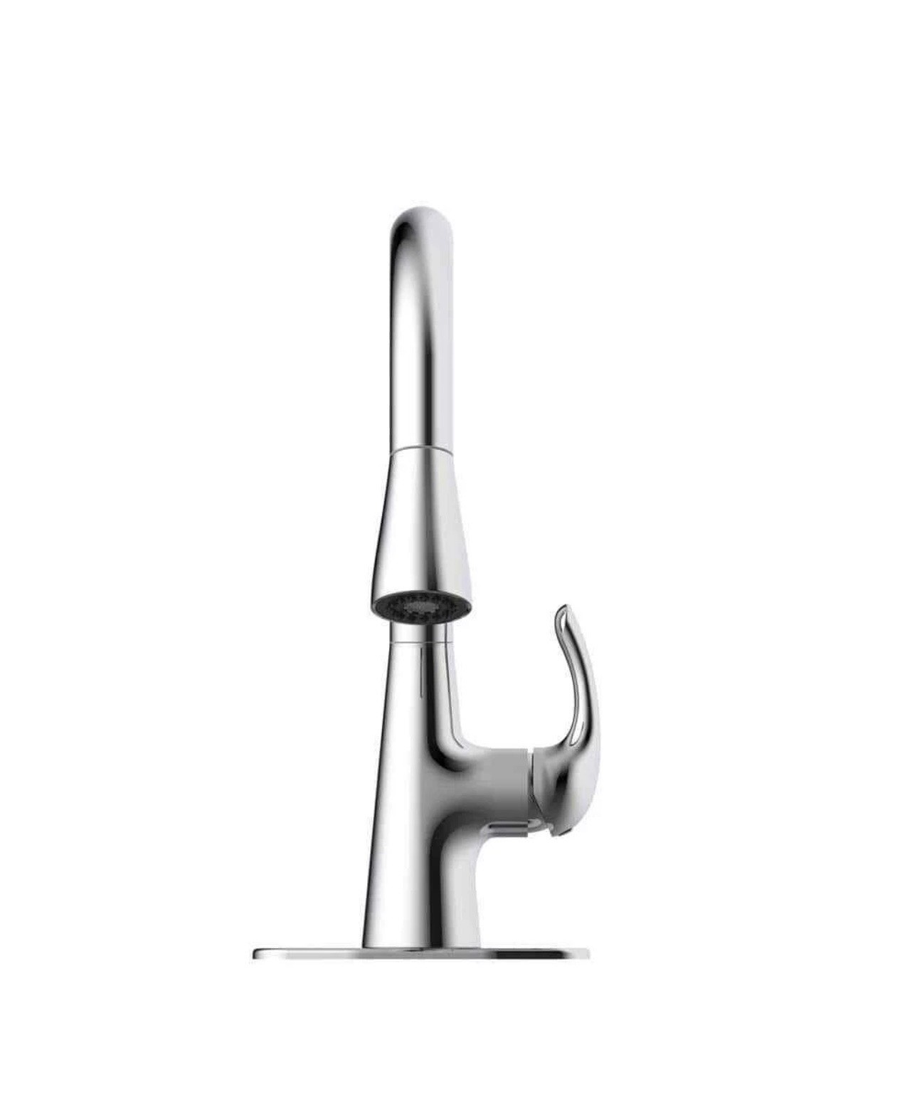 Glacier Bay Clare Single Handle Pull Down Laundry Utility Faucet in Chrome