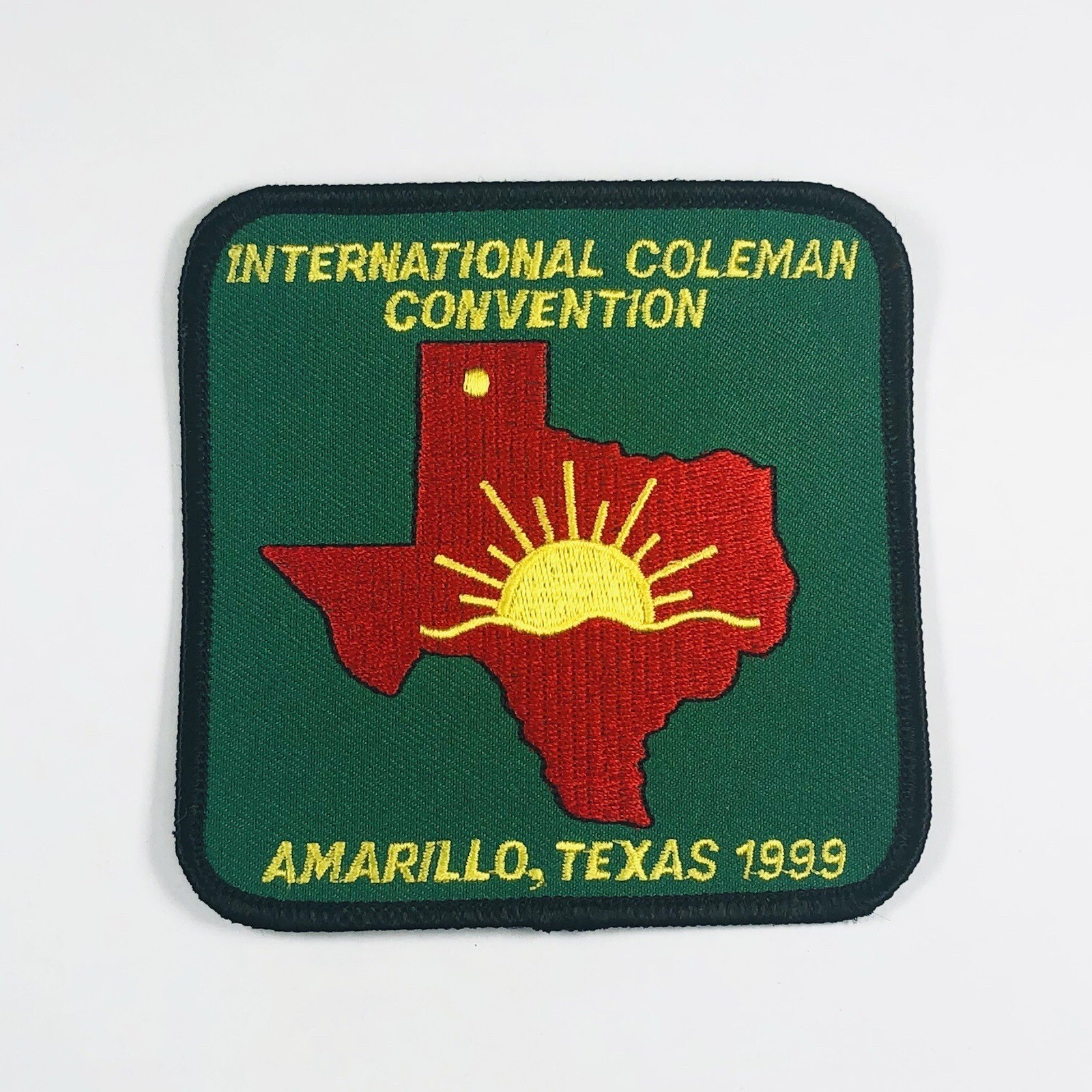 1999 ICCC International Coleman Collectors Club Convention Patch Amarillo Texas