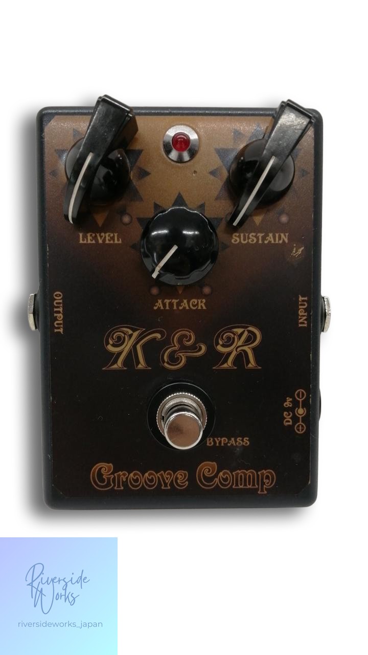 K&R GROOVE COMP Compressor Effects Pedal for Guitar