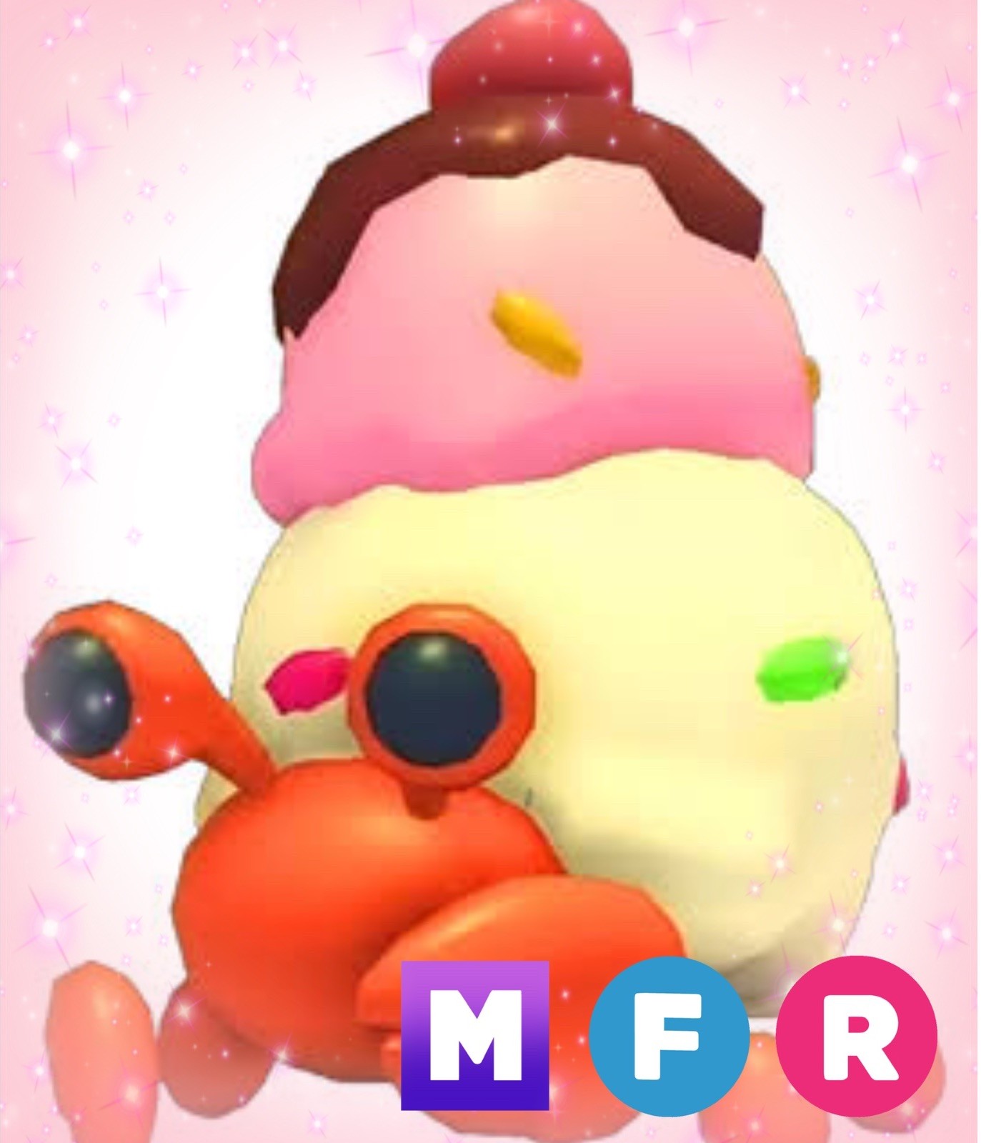 Adopt Me! MFR Ice Cream Virtual Pet Game Item/Asset In-Game Collectible