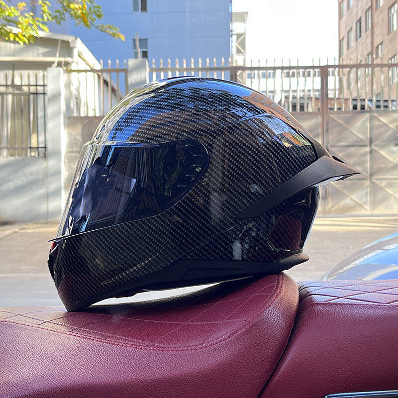 DOT Approved Unisex Double Lens Motorcycle Helmet Racing Full Motocross Helmet