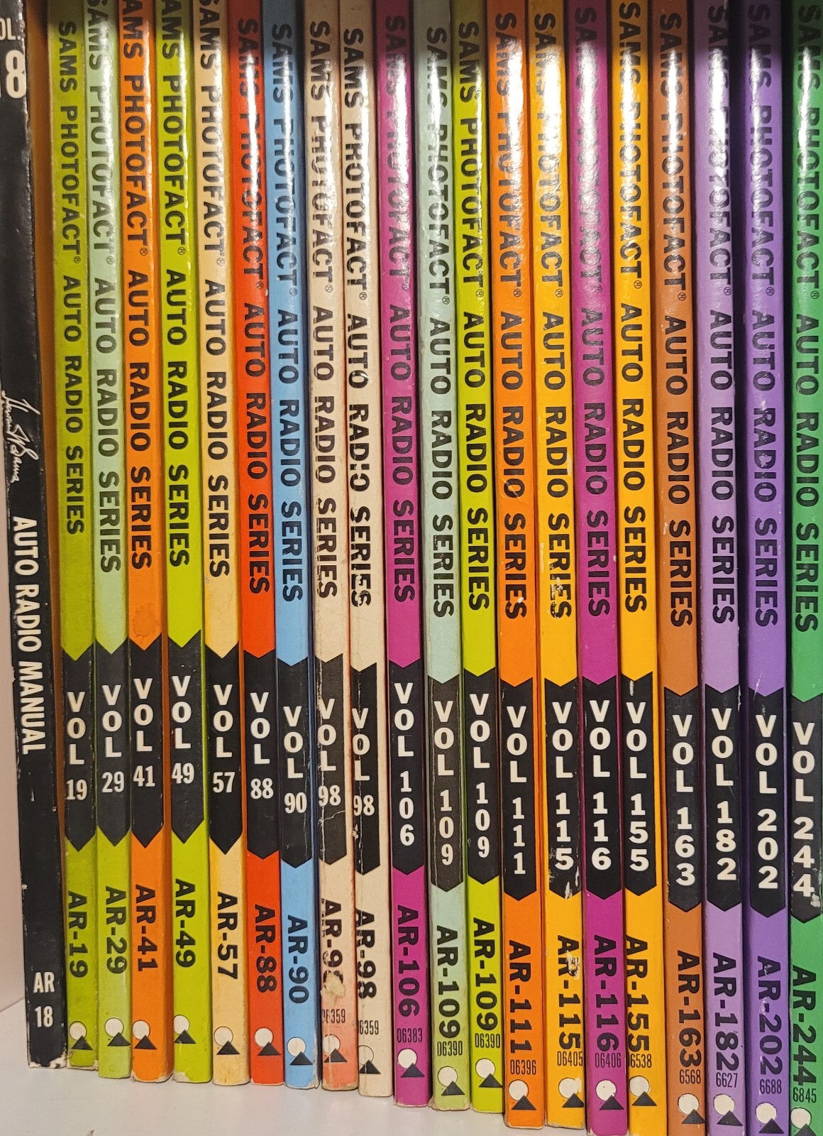 Sams Photofact - AUTO RADIO Series, Lot Choice Vintage SERVICE MANUALS