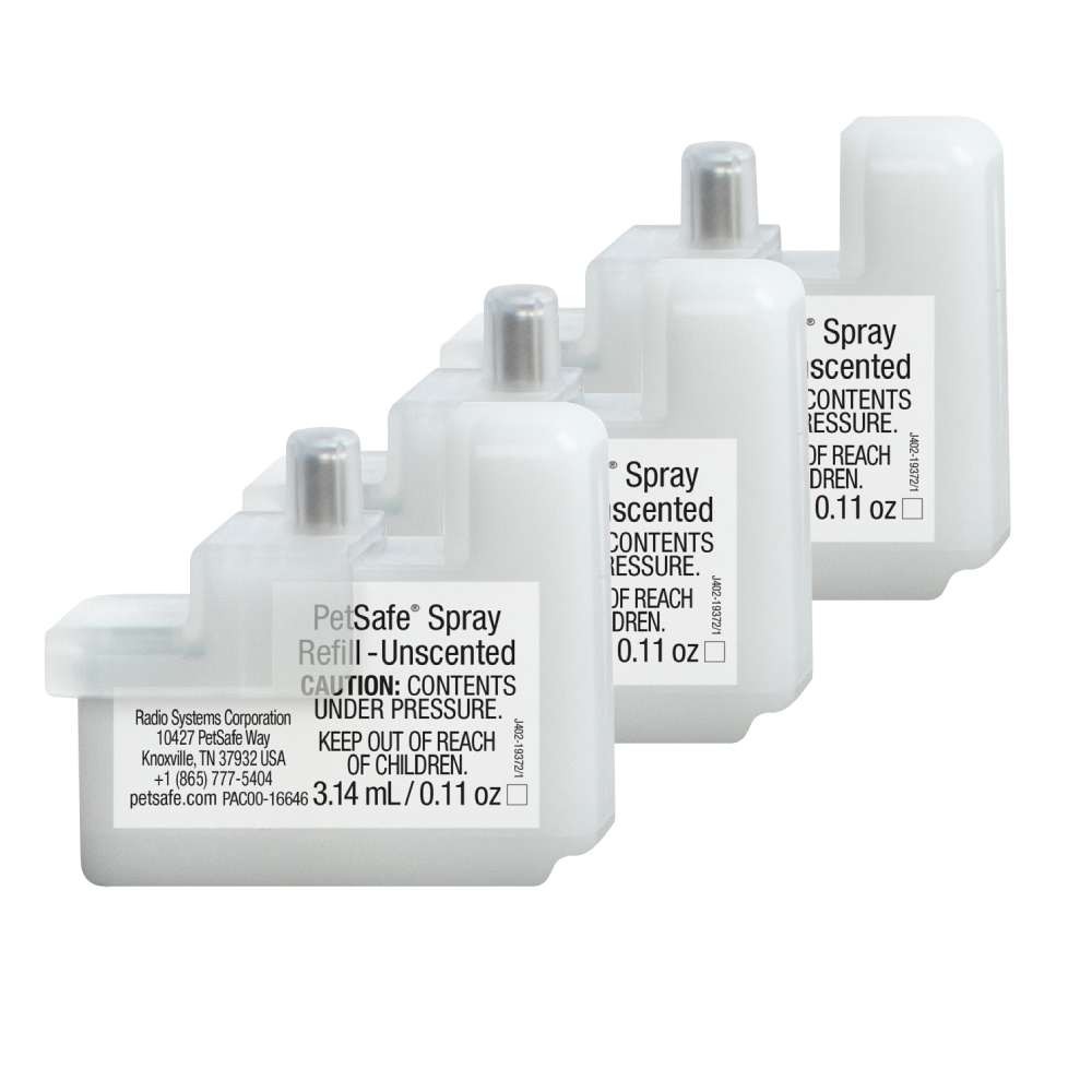 PetSafe Spray Refill - Unscented (3-Pack) PAC00-16646