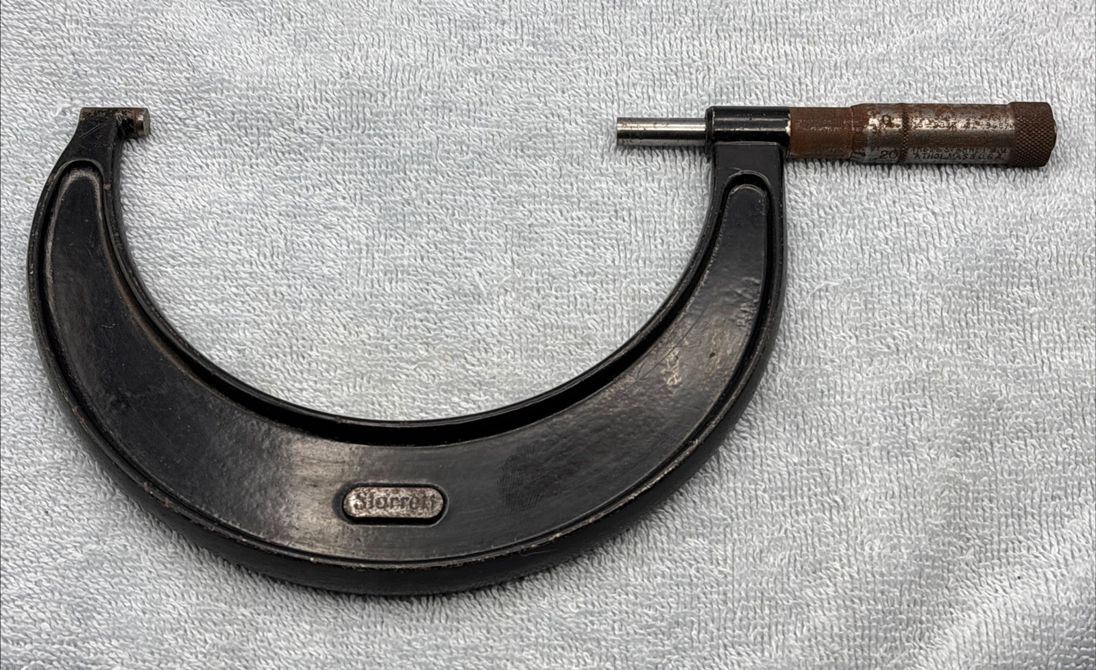 Starrett, No 436, Outside, Micrometer, 4”-5”, Machinist Tool, USA