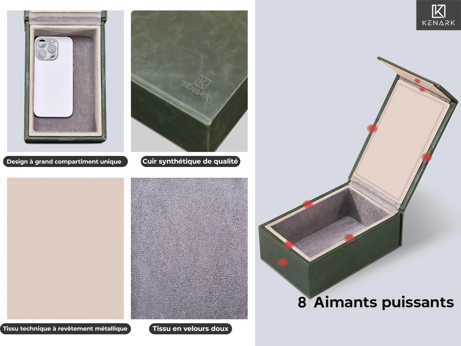 KK7 Faraday Box for Key Fobs | Signal Shielding Storage