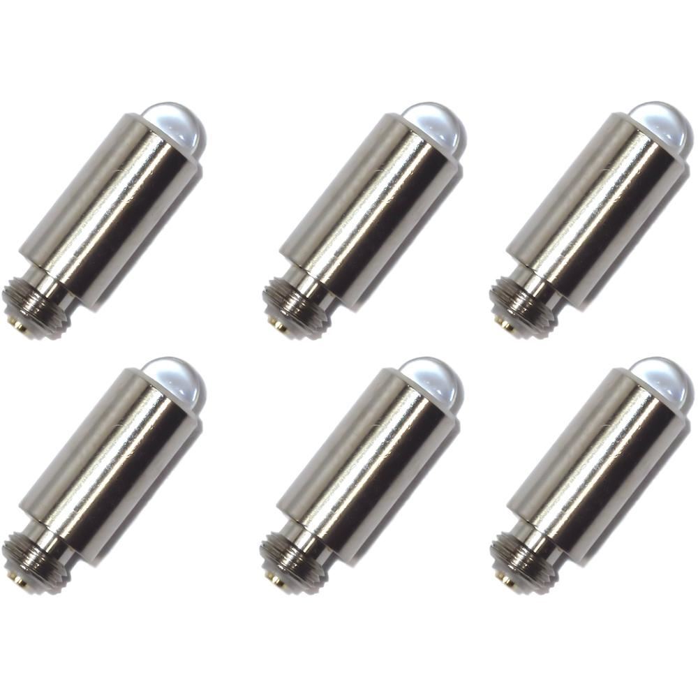 3.5V Replacement Medical Scope Lamp 6 Pack for Welch Allyn 03100-U
