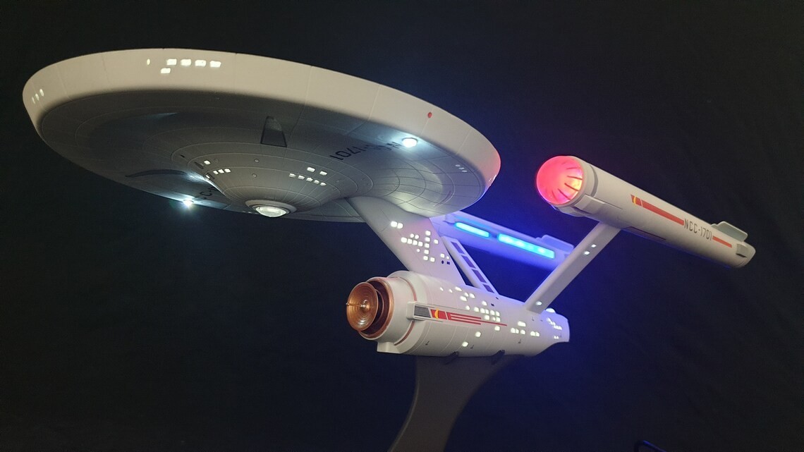 LED Lighting kit ONLY for Star Trek  1/600 TOS USS Enterprise flash circuit opt