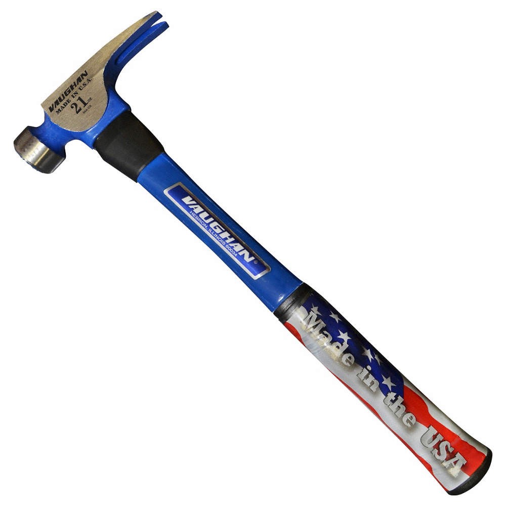 VAUGHAN CF21FG Claw Hammer,Framing Hammer,Steel 817ZV0