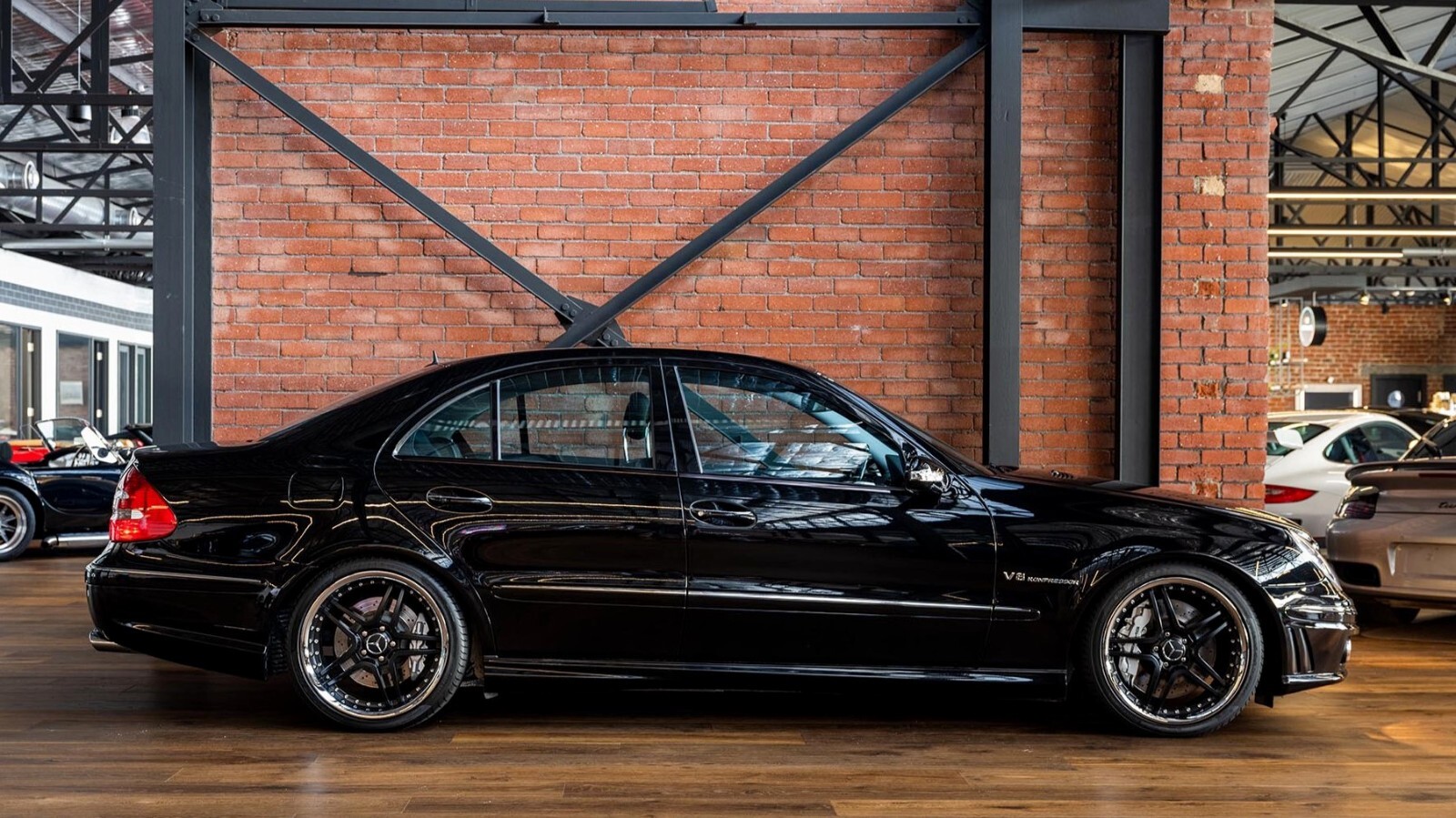 MERCEDES E55 LOWERING LINKS E500 E63 W211 - (PREMIUM FULLY ADJUSTABLE) MODULE