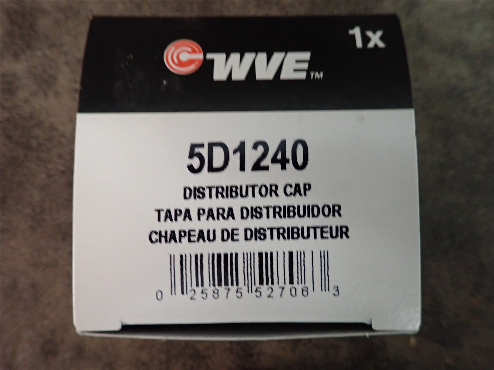 NEW WVE 5D1240 Distributor Cap (G217)