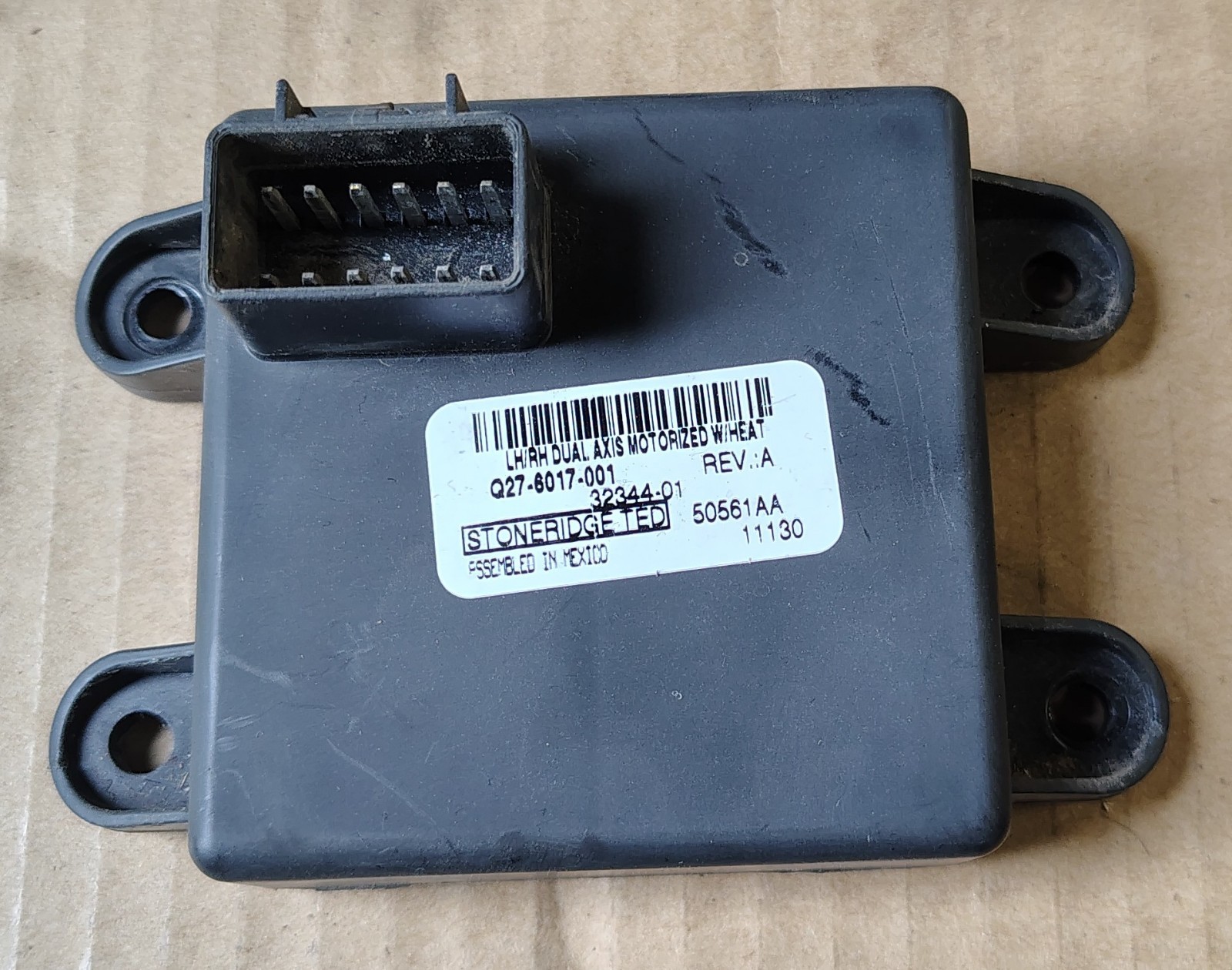 PETERBILT Q27-6017-001 MODULE-MIRROR CONTROL TAG 53460