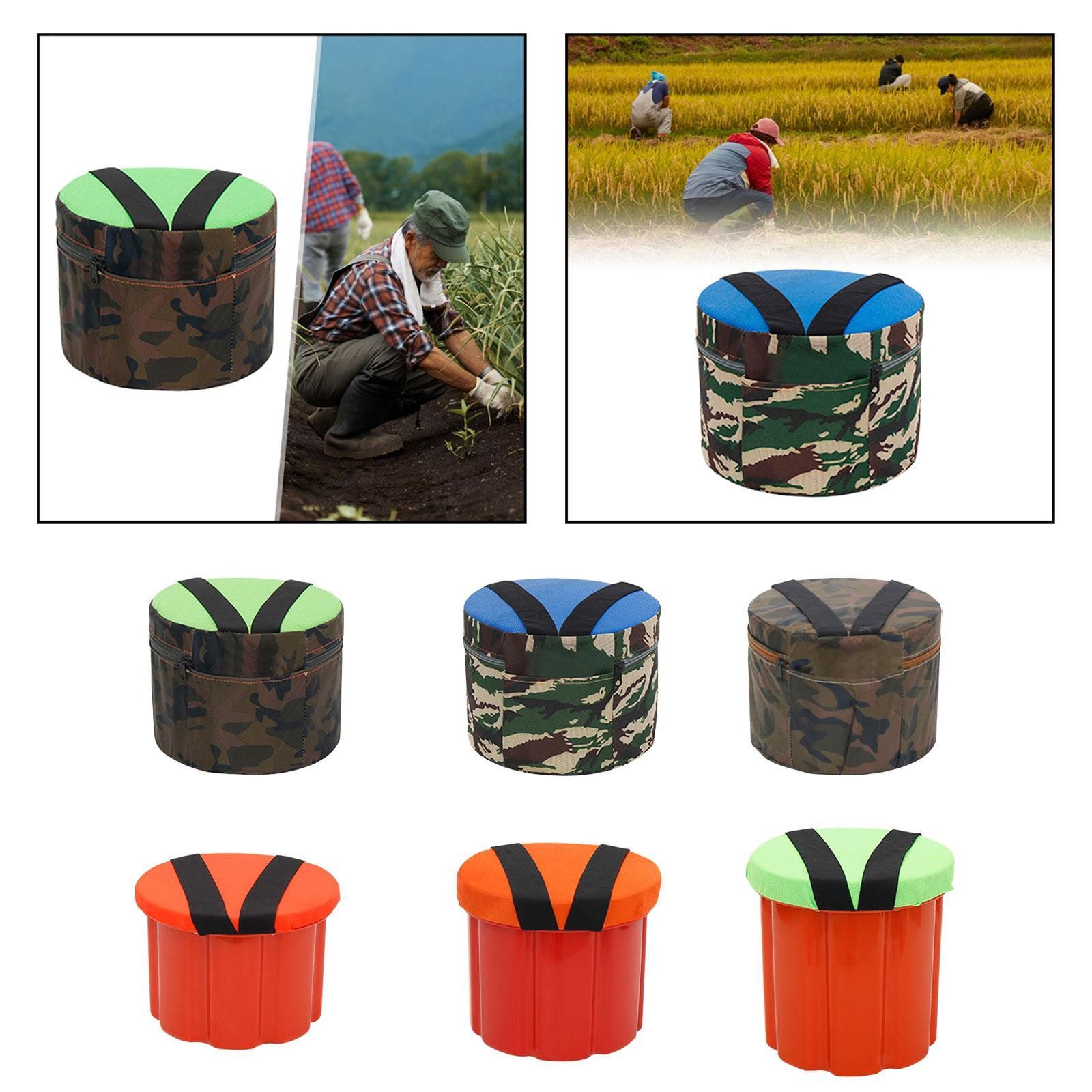 Garden Wearable Stool Gardening Cushion Chair for Outside Planting Farming